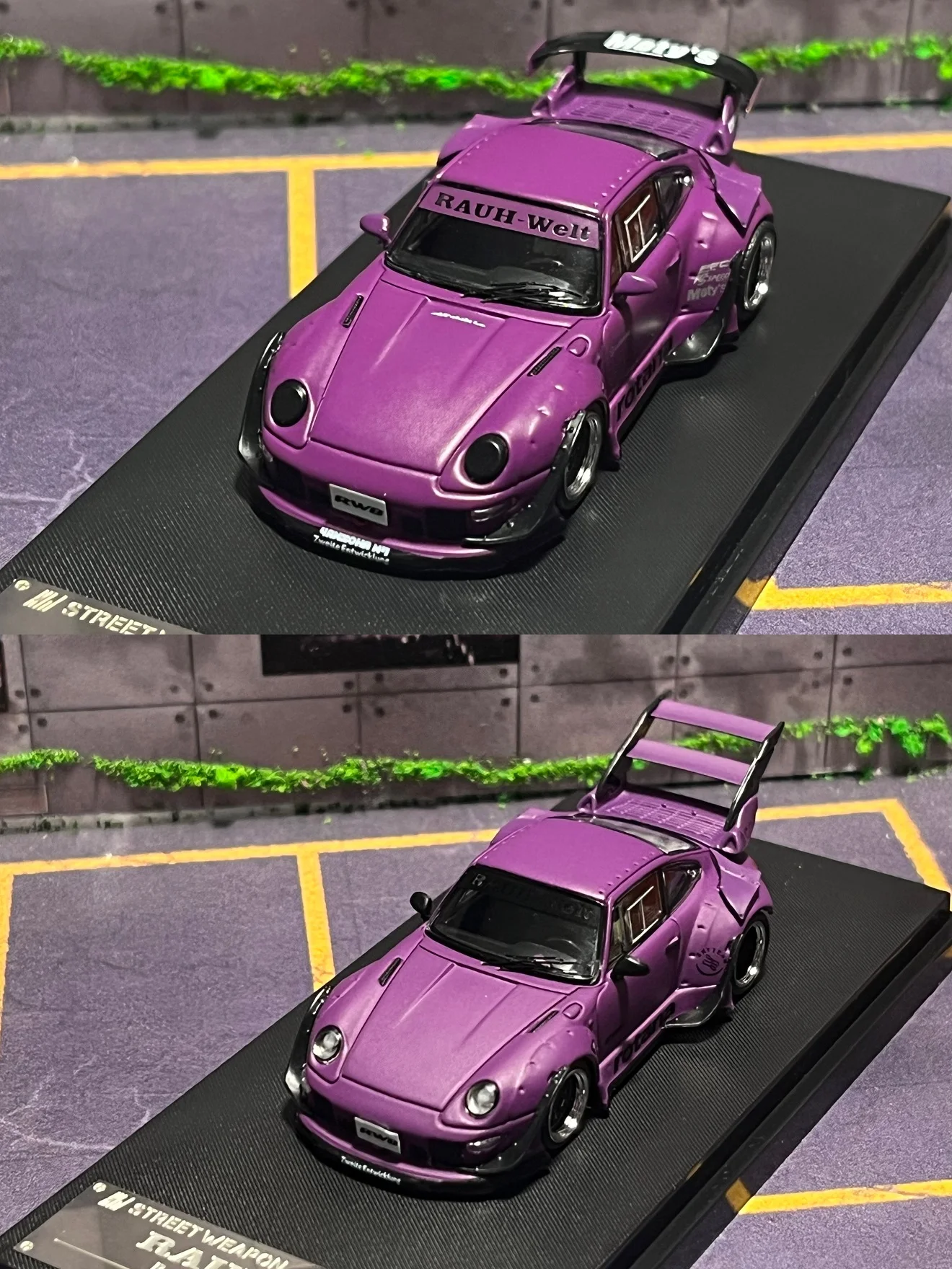 

Street Weapon 1/64 RWB 993 Diecast Car Model