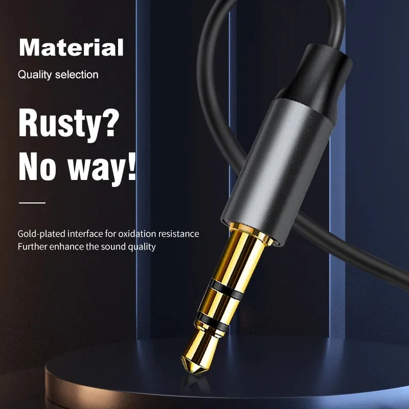 luetooth 5.2 Aux Adapter Dongle USB to 3.5mm Jack Wireless Car Bluetooth Recriver Hands-free Kit for Car BT Transmitter