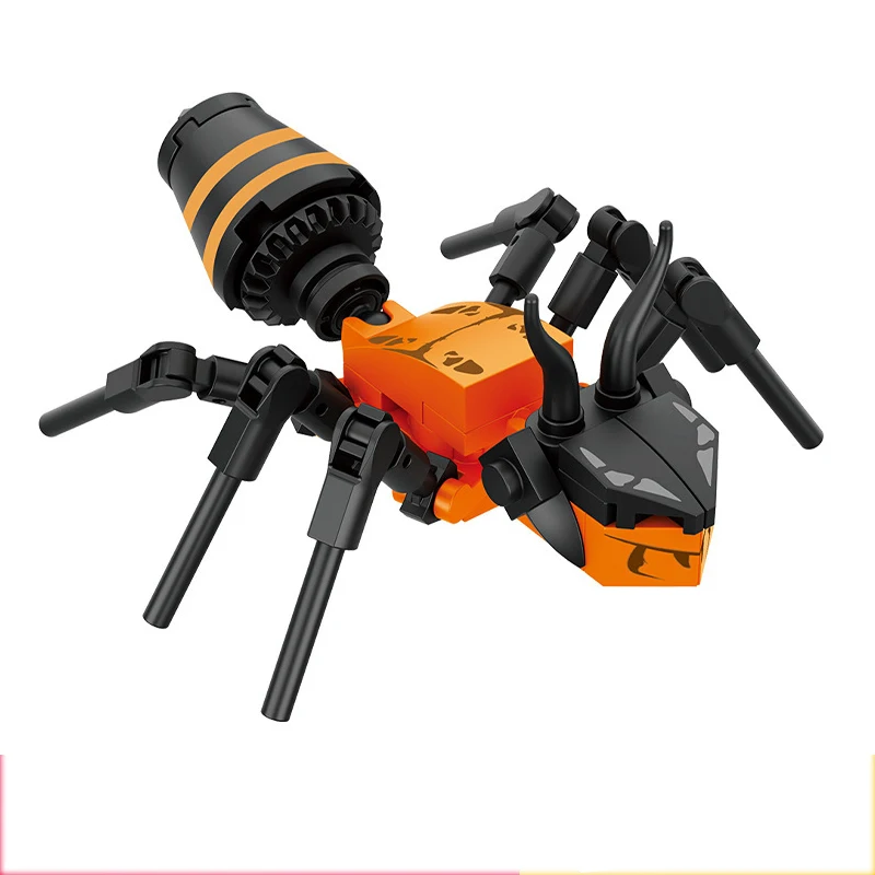 Moc Insekten-Tiermodell Bienen Ameisen Schmetterlinge Heuschrecken Wal Set Bausteine DIY Puzzle Zusammenbau-Spielzeug Geschenk für Jungen und Kinder – Detail 4