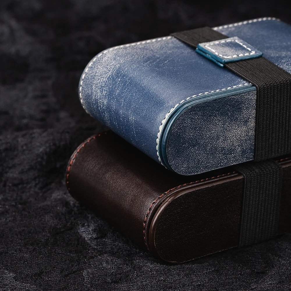 Capa de filme de couro genuíno 120/135/35mm, 4 rolos, 35 caixas de armazenamento para 135 35mm, caixa de filme 135 preto e branco, recipiente de filme colorido