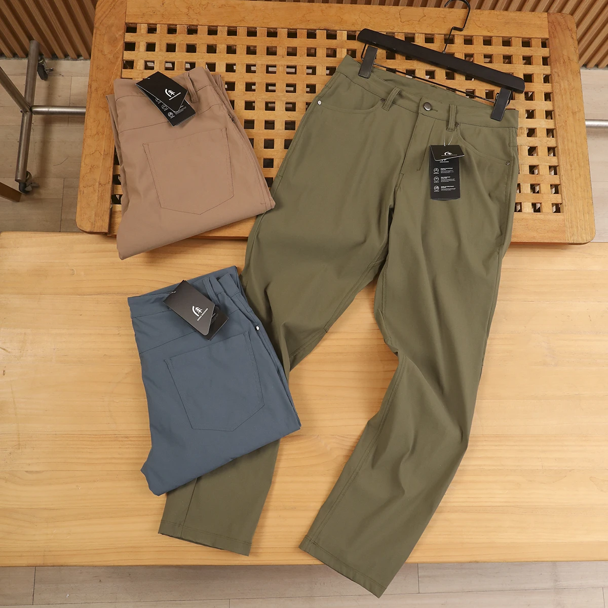 

Мужские повседневные брюки премиум-класса для активного отдыха, 3D-крой, с высокой эластичностью, быстросохнущие, функциональные, прямые, модные, городские