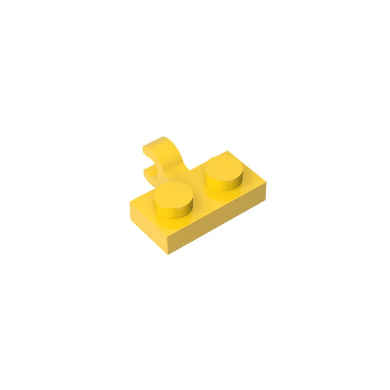 50 Stück 11476 65458 Modifizierte Platte 1 x 2 mit seitlichem Clip, Bausteine, Spielzeug, Lehrreich, Kreativ, Geschenk, DIY, MOC – Detail 2