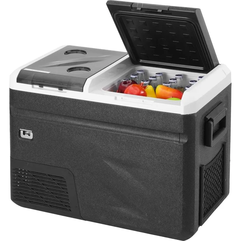 

Portable Car Refrigerator Freezer w/ Ice Making Function 38QT Dual Zone