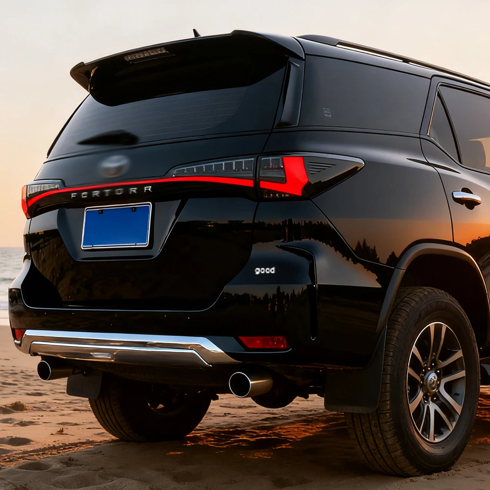 

Обновление заднего фонаря в сборе для Toyota Fortuner 2016-2024, анимация запуска задних фонарей с динамическим потоком, инструменты и аксессуары