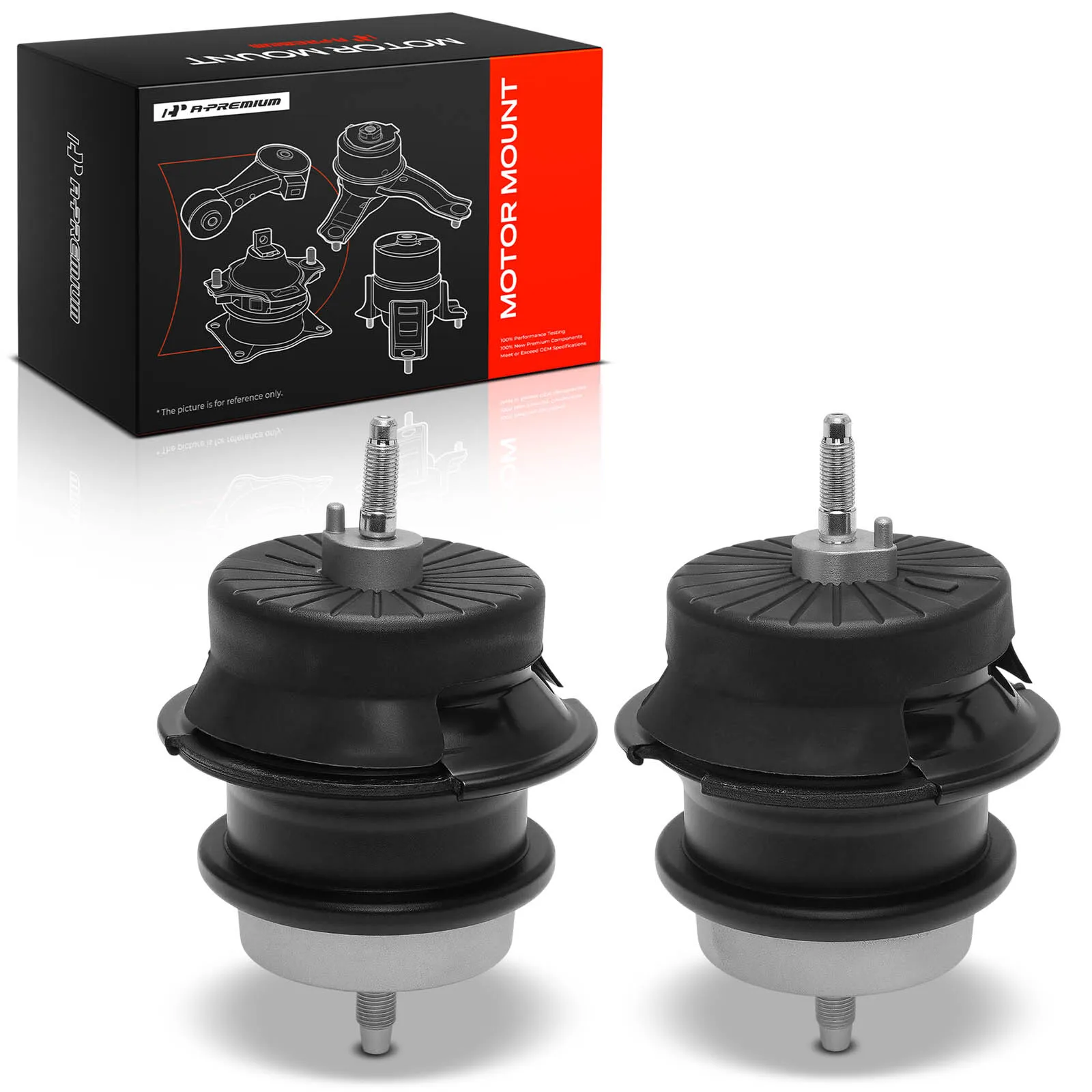 A-Premium 2pcs Front Left & Right Engine Mount for Infiniti QX70 2014-2017 FX35 2009-2012 FX37 2013