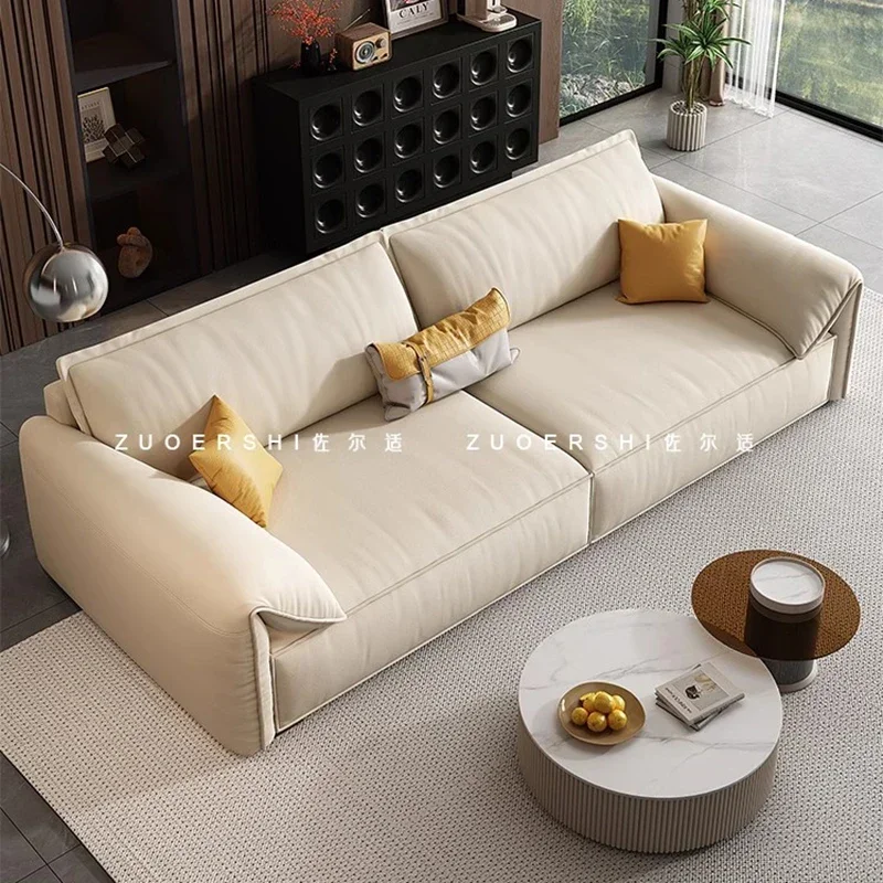 Designer Lazy Living Room Sofas Couch Leather Recliner Floor Gaming Sofas Lounge Decor Garden Relaxing Muebles Home Furniture image 6