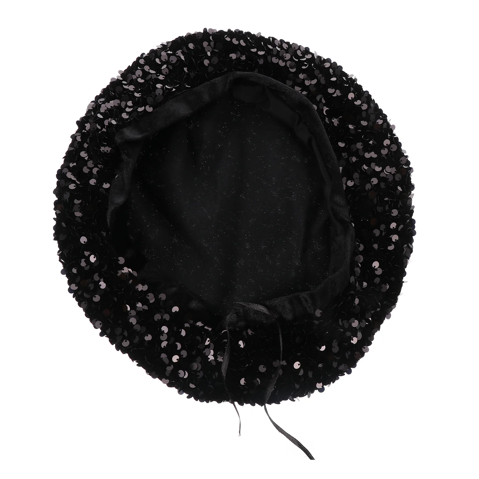 

1Pcs Women Sequins Beret Warm Thickened Fall Winter Sparkly Stylish Fashion Hat Sequins Beret Winter Berets Fashion Hat