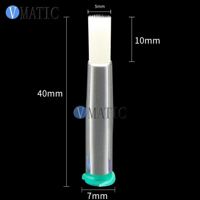 Free Shipping 18G Dia 5mm Luer Lock Syringe Tip Round Brush For Liquid/Glue Dispense