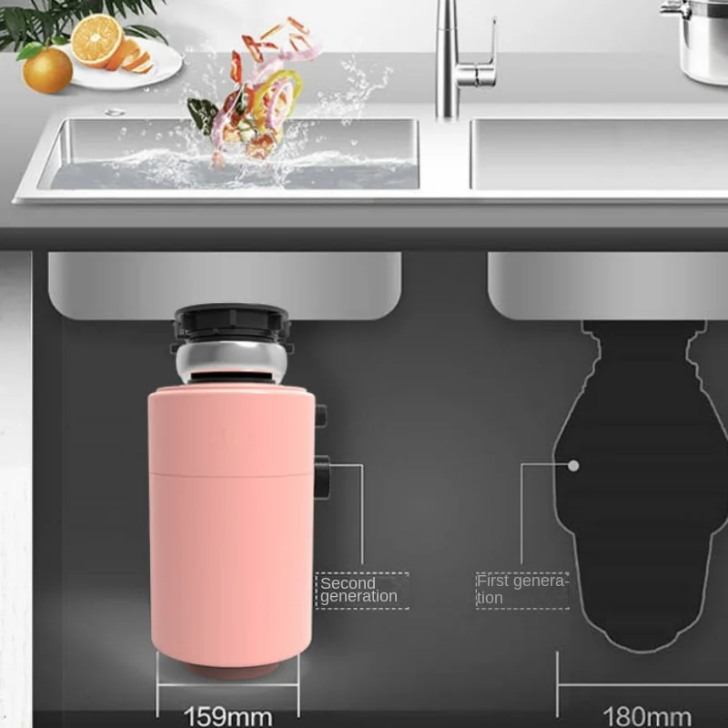 Odpady spożywcze odpady kuchenne gospodarstwa domowego urządzenia do kruszenia odpady kuchenne procesor mocny magnes trwały silnik prądu stałego