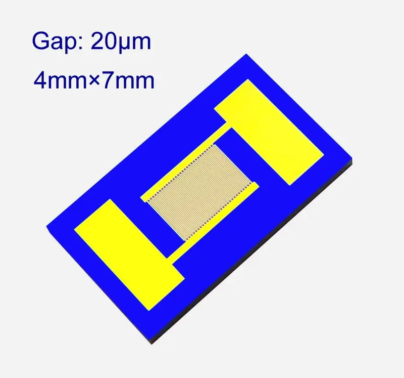 20Micron Interdigitated Electrode Silicon-based Microcapacitor Array High-precision Biosensor Photoelectric Detection
