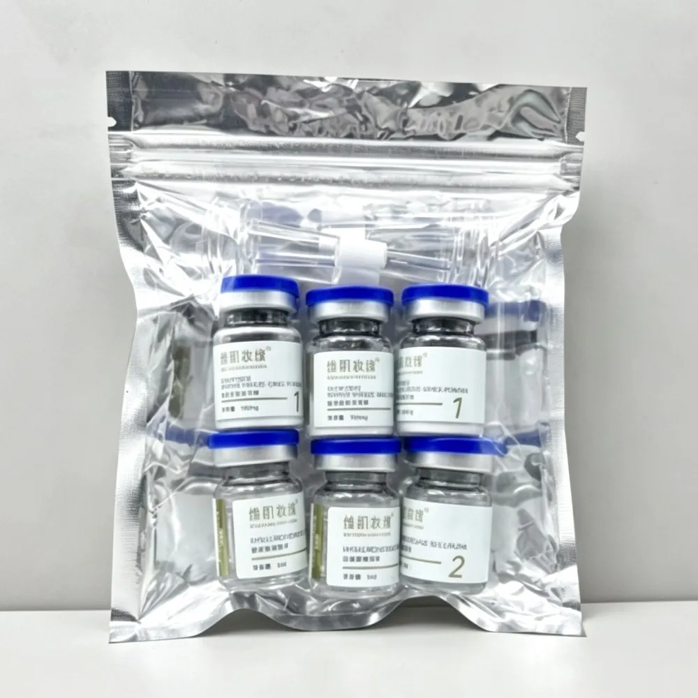 Copper Peptide Lyophilized Powder Set Skin Care Moisturizing Shrinks Pore Firming Anti Wrinkle Repair Sensitive Mix Powder Serum