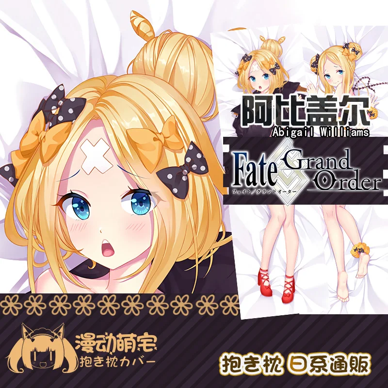 Order Fate/Grand Abigail Williams Cute Girl Dakimakura Hugging Body Pillow Case Otaku Pillow Cushion Cover Collection Gifts