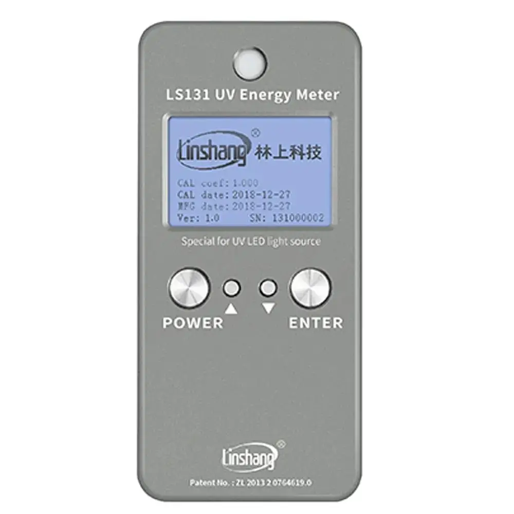 LS131 UV Energy Meter UV Light Meter suitable for the power and energy value of 365 385 395 405nm UV LED lamp