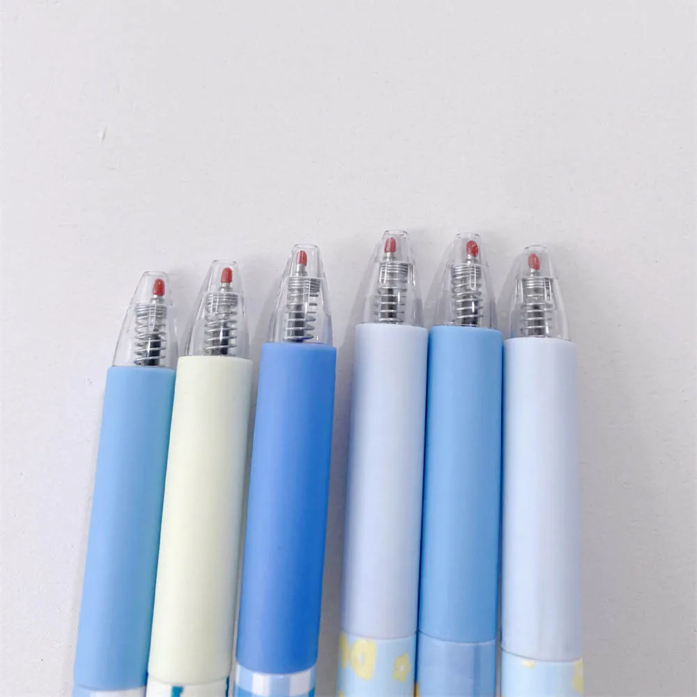 Обучающие канцелярские принадлежности, ручка с быстрой кистью, милая гелевая ручка с уткой для заправки, студенческие принадлежности для утки, нейтральная ручка, офисная черная