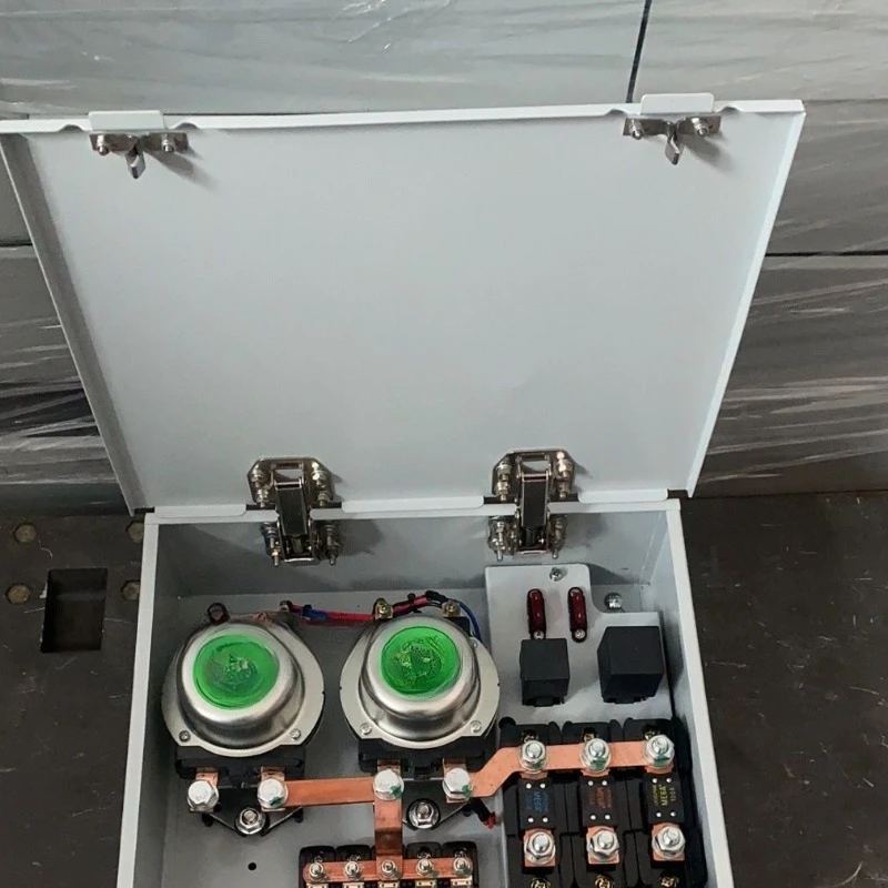 

RV distribution box relay, modified RV distribution box, 12V, 24V system fuse box