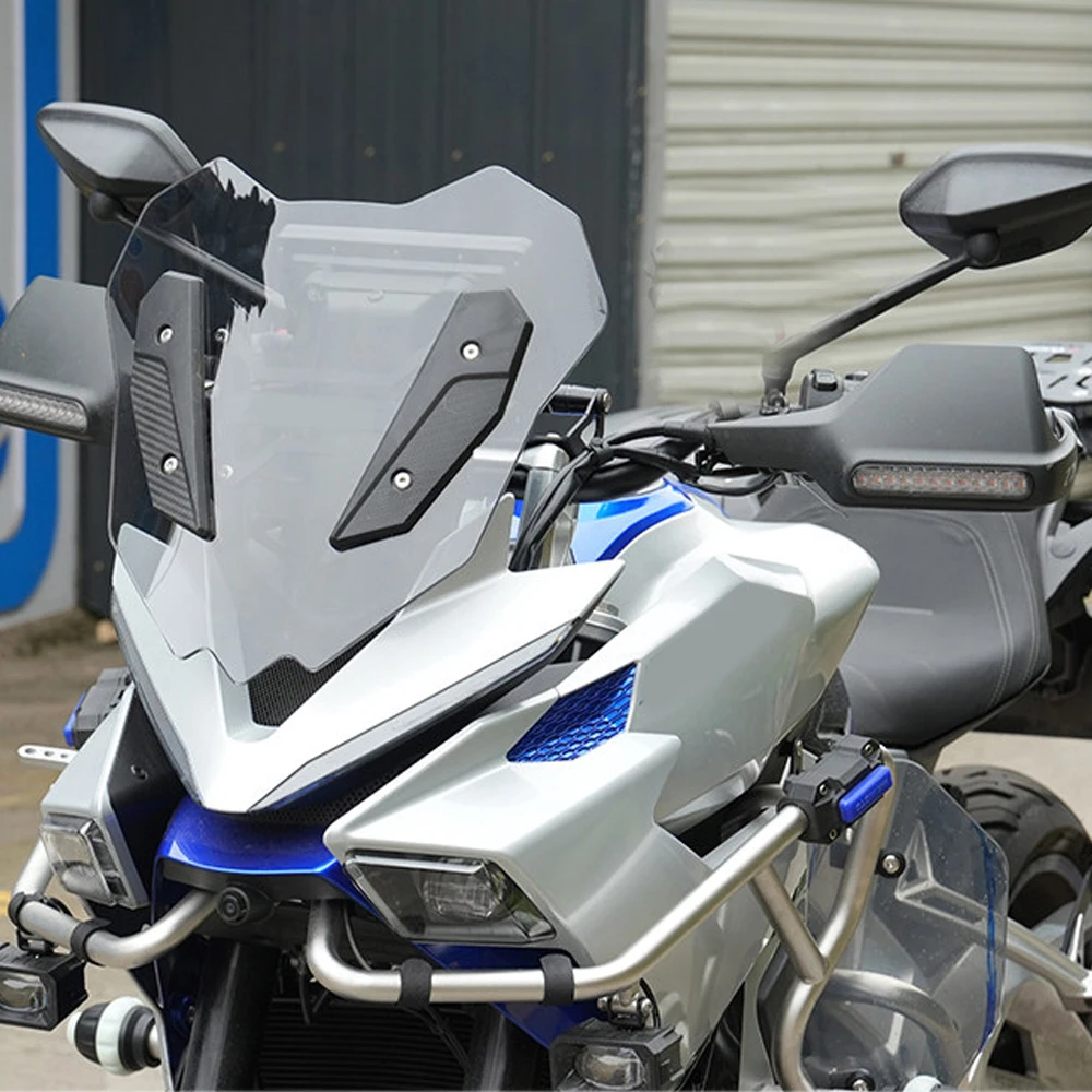 Motorcycle Front Windshield Windscreen Baffle Wind Deflectors Protector Cover Crossbar Extension Bar For ZONTES 703T 703 T 703-T
