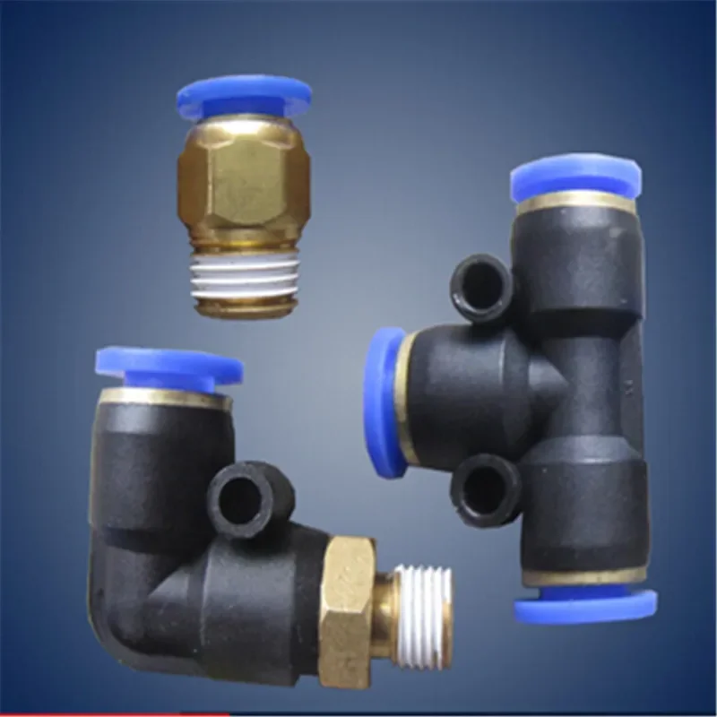 10PCS FOR Tyre tire changer tire changer accessories trachea quick plug connector straight ,elbow,tee wholesale,