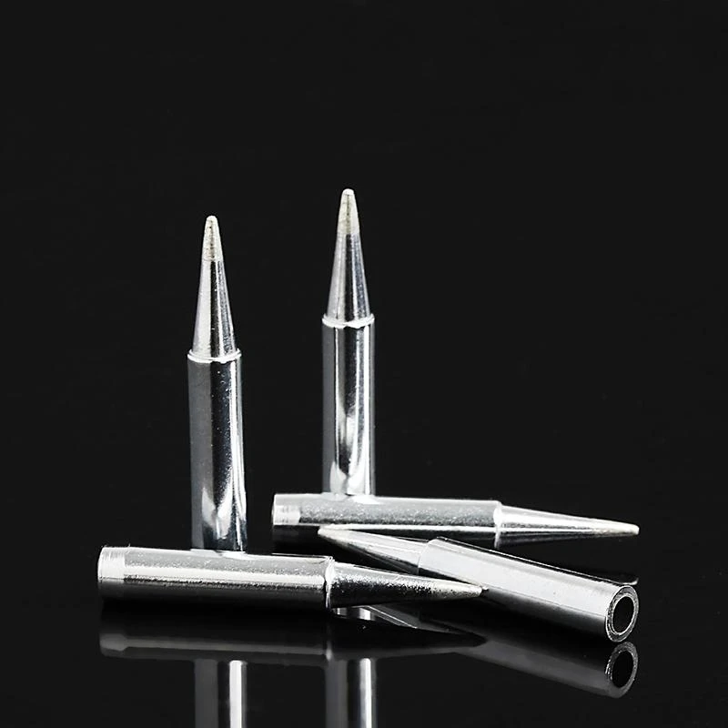 

5Pcs Replacement Solder Soldering Iron Tip For Hakko 936 Station 900M-T-B 601A