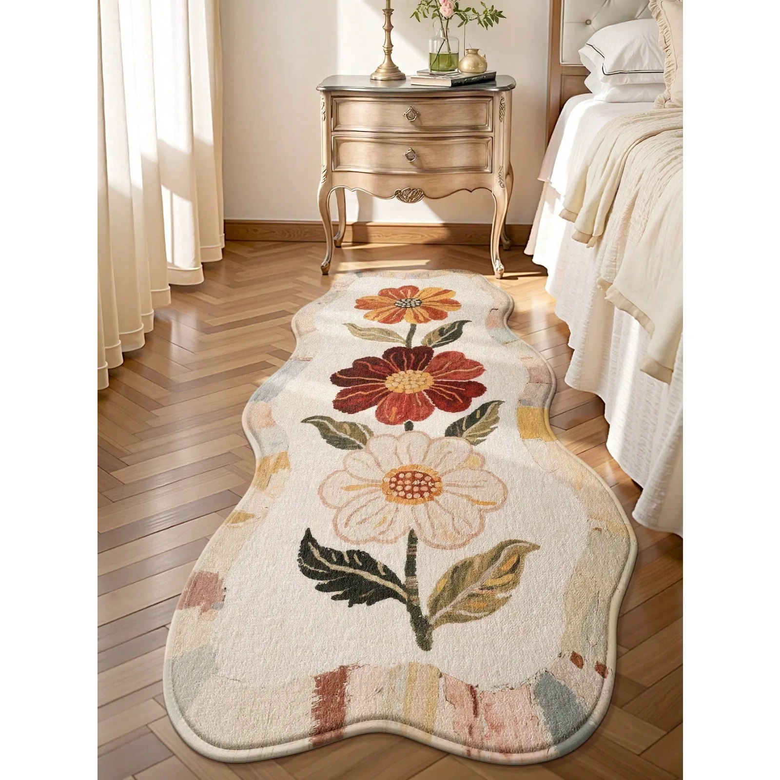 

Soft Rug, Foldable & Washable, Suitable For Living Room, Kitchen, Bathroom, Bedside, Thick Plush, Suitable For Halloween, Thanksgiving, Autumn/Winter Kitchen Carpet