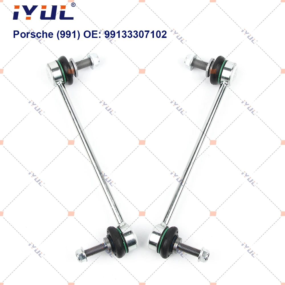 

A Pair Rear Axle Sway Bar End Stabilizer Link Ball Joint For Porsche 991 981 911 Convertible Targa BOXSTER CAYMAN 99133307102