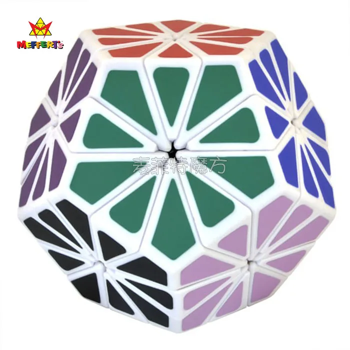 Meffert's Megaminx Cube 3x3 Puzzle Genuine 12-color Pyramid Crystal Magic Cube Fun Toy Suitable for Students and Adults
