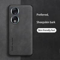 Leather Case For Honor 90 80 70 60 50 SE Pro GT Luxury Sheepskin Matte Slim Back Cover For Magic 3 4 5 Pro