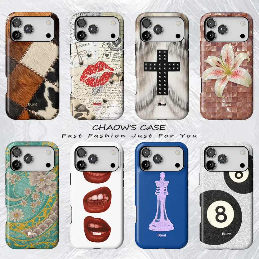 

Luxury Vintage 8-Ball & Gothic Cross Phone Case for iPhone 17 17e 16e 16 15 14 13 12 11 Air Pro Max Plus Double-layer Back Cover