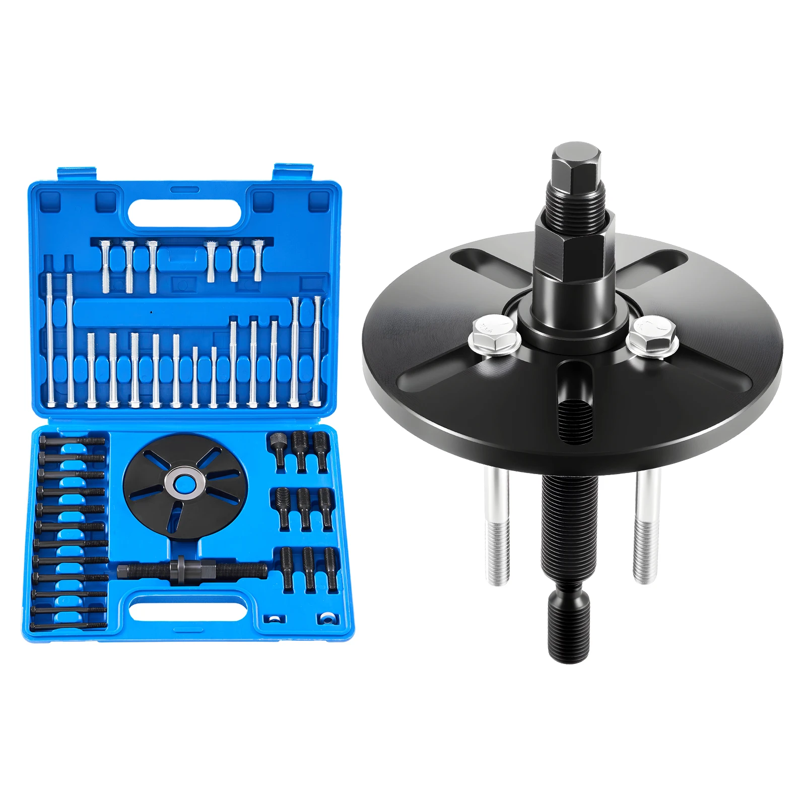 SucceBuy Harmonic Balancer Puller Removal&Install Tool All-Steel Harmonic Balancer Installer Tool Kit for Installing of Balancer