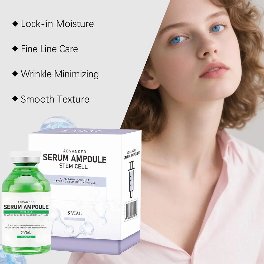 PDRN Salmon DNA Serum 30ml Advanced Stem Cell Ampoule Deep Repair Anti-Aging Face Essence For Microneedling Korean Skin Care