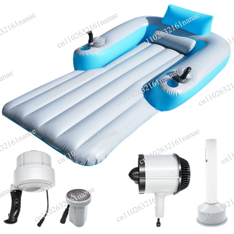Leisure Float Chair, Inflatable Electric Lounge Chair, Propeller-Powered Inflatable Raft