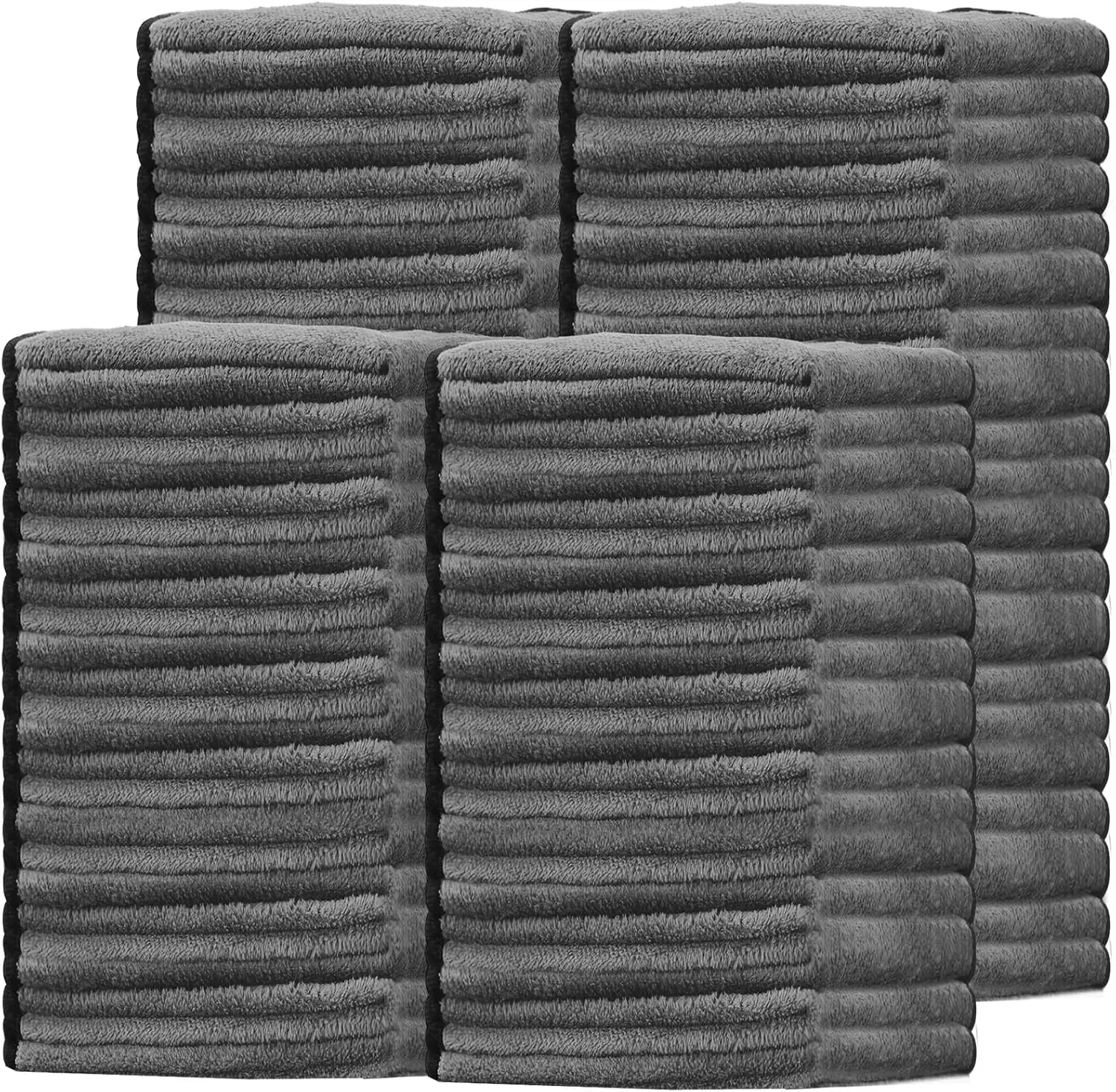 

50 Pcs Microfiber Towels:16'x16' Microfiber Drying Towels Bulk Micro Fiber Car Cleaning Cloth for