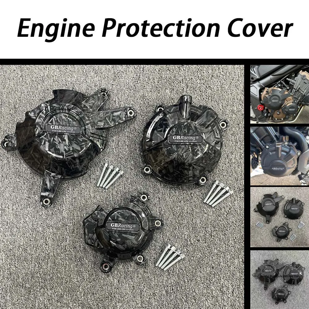 CBR650R Engine Cover Set CBR650F Protection Cover CB650F Engine Guard For HONDA CB 650F & CBR650 F & CBR 650 R 2014 - 2020