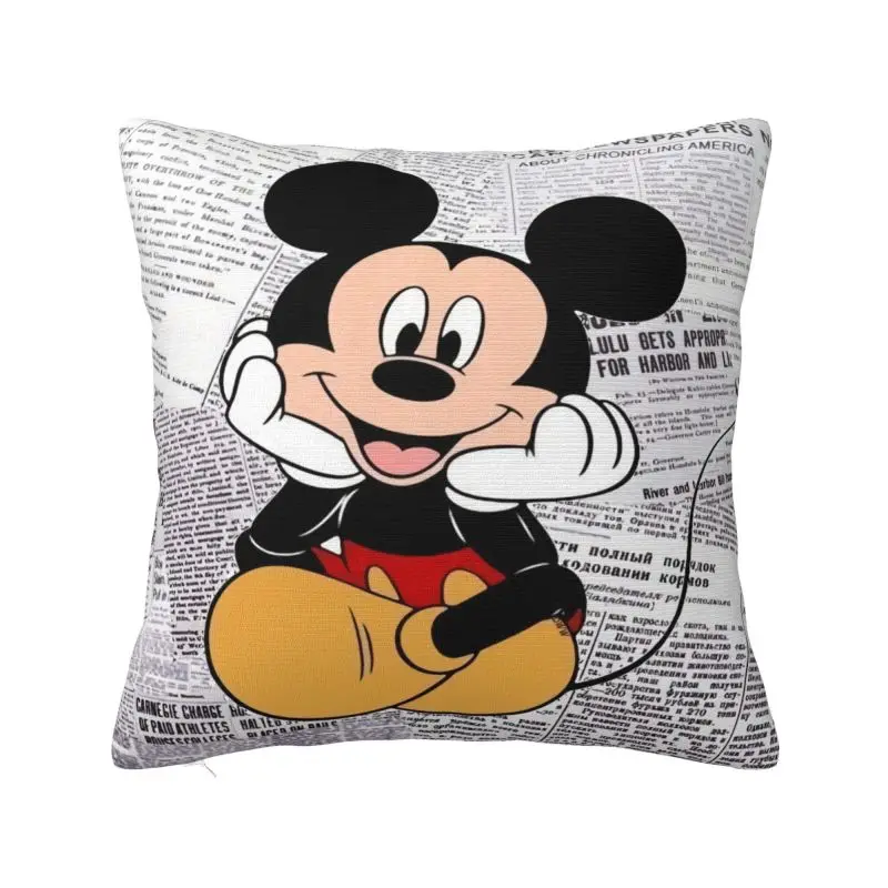 Custom Mickey Mouse Nordic Pillow Cover Cartoon Cushion Cover