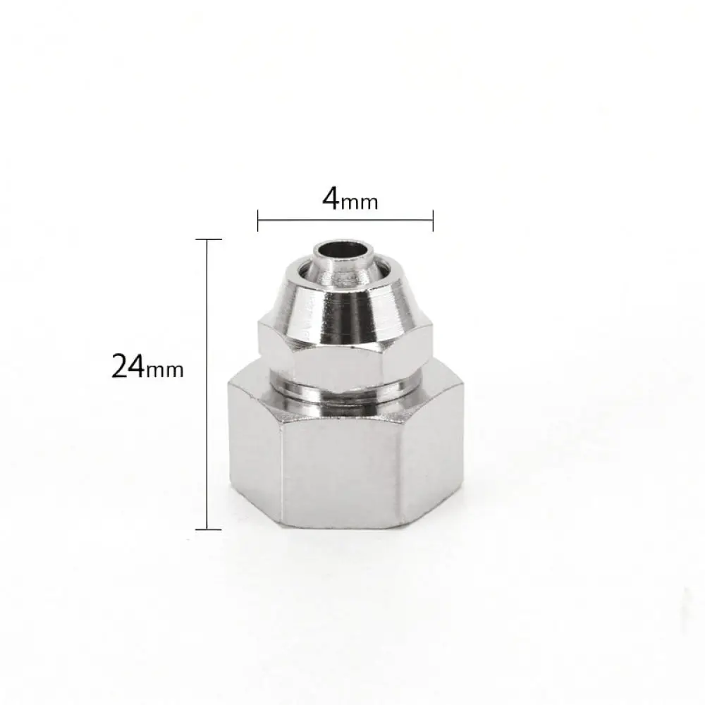 Brass Straight Pneumatic Joint Adapter Female Thread Quick Connect Coupling For Air Hose Fittings Industrial Hardware Component