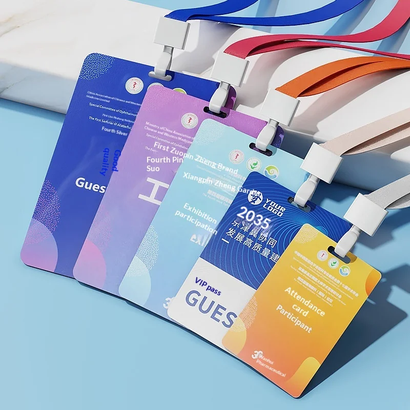 Custom Logo PVC Card, Warranty Membership Card, Student Employee Work Permit, Party Invitation Card
