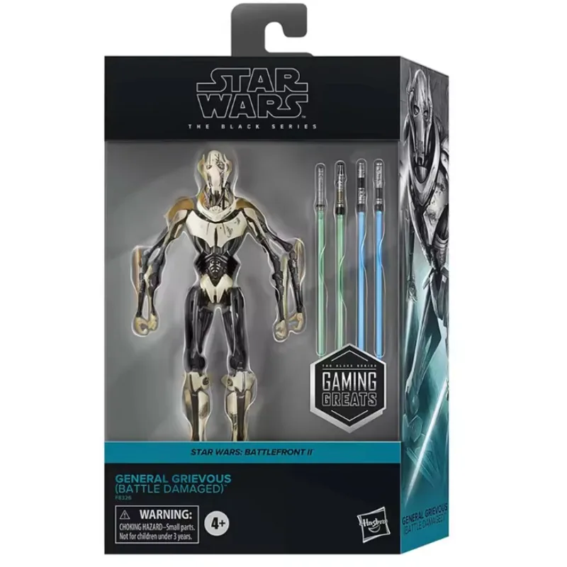 New Original Hasbro Star Wars The Black Series General Grievous Exquisite Gaming Greats Action Figure Model Toys Gift - view 6