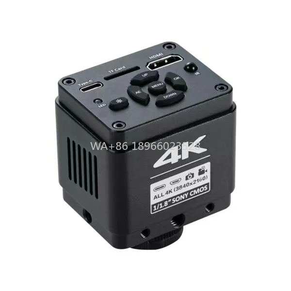 كاميرا صناعية 4K 8.29 ميجابكسل HD تجميد 1/1.8 بوصة كاميرا مجهرية متباينة بمستشعر CMOS
