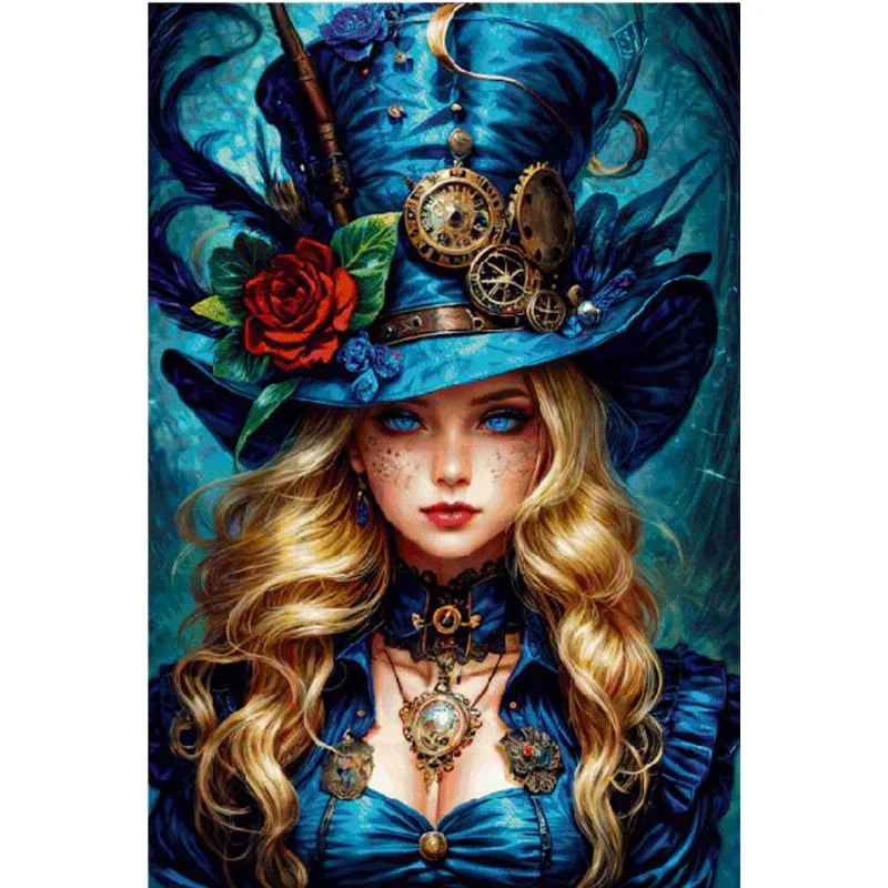 AB Diamond cross stitch Princess Blond 5D DIY Diamond embroidery rhinestone painting Diamond Painting