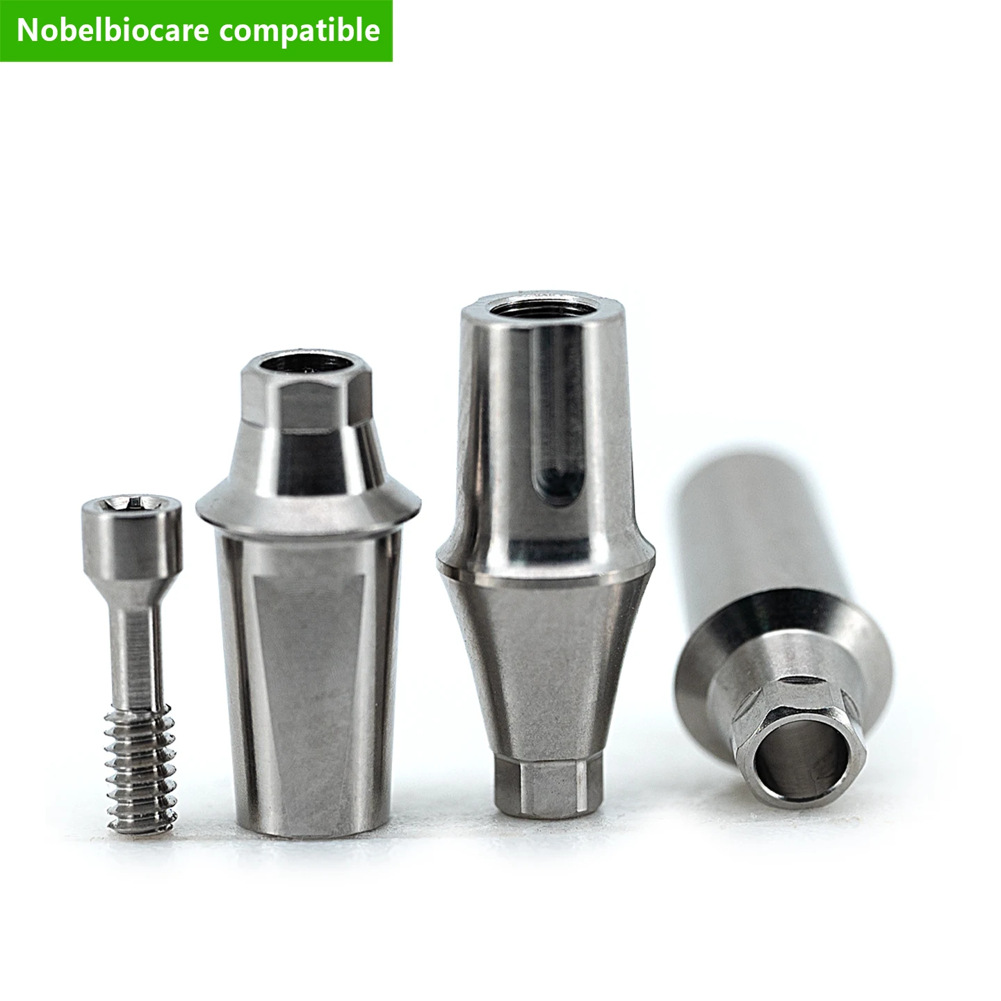 

Fits for Nobel Biocare RP NP Cemented Abutment Titanium Transfer Straight Abutment for Lab Prosthetics Factory Direct Supply