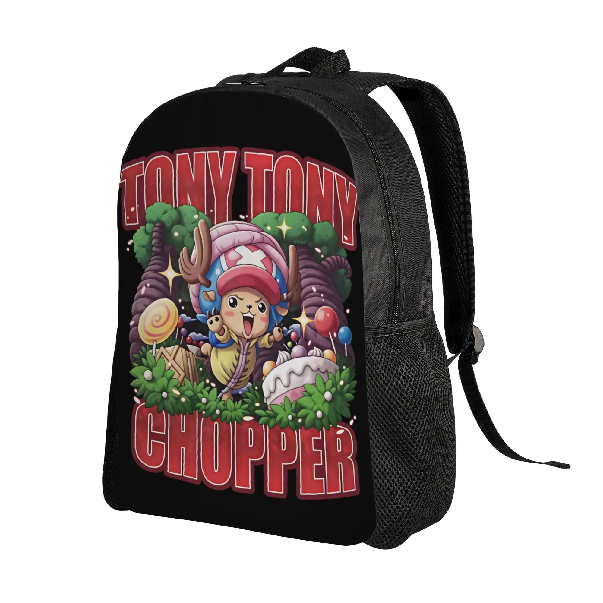 Ones Pieces Anime Backpack  Daily Backpacks Women Kawaii School Bags Custom Big Rucksack