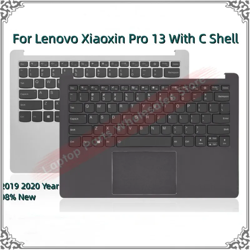 

98 New Original Touchpad Laptop Shell C Keyboard Case For Lenovo Xiaoxin Pro13 2019 Year 2020 Year Keyboard Case