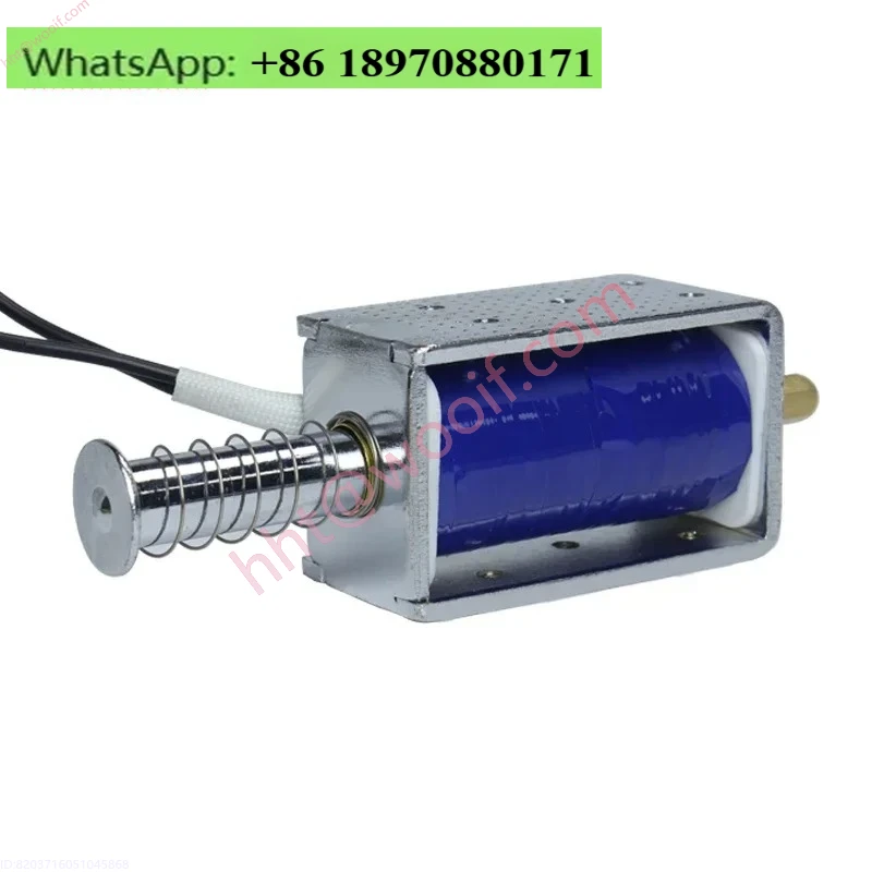 LY1264 Elektromagnetyczny Popychacz Ciągnik Elektryczny Popychacz Wysokiego Napięcia Górny Pręt Igła Zamknięcie Magnes Elektromagnetyczny