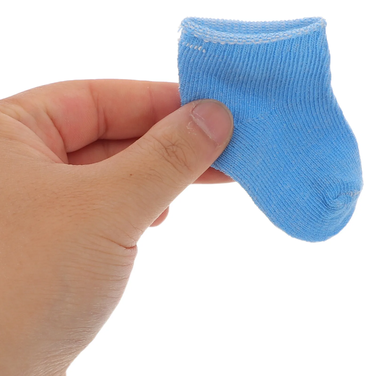 

9 Pairs Socks Cotton Cheerleader Socks for 18 Inch Baby Girl Accessories Mini Striped Action Figure Clothes
