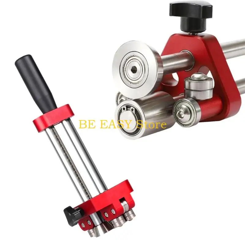 E28F Portable Single center Folder For Thin Metal Sheets With Adjustable Height Knob