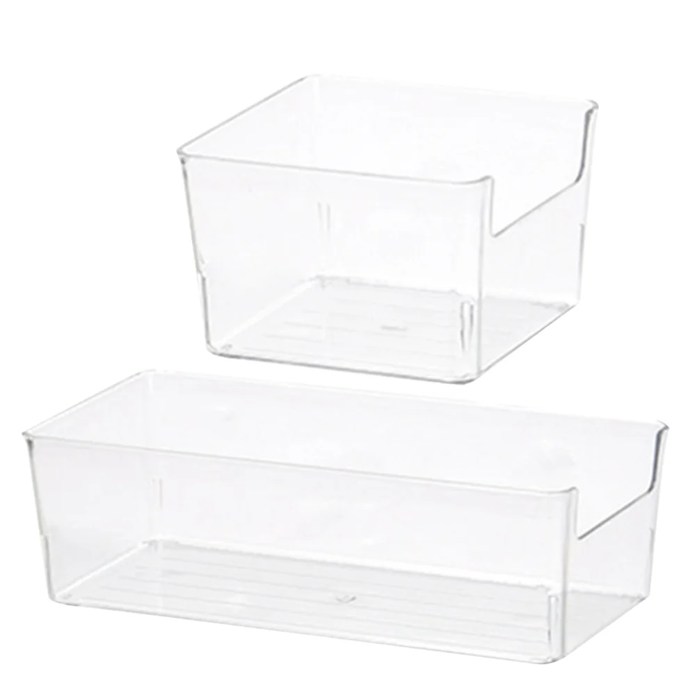 

2 Pcs Drawer Organizer Closet Boxes Storage Drawers Sundries Sorting Dresser Divider Partition Dividers