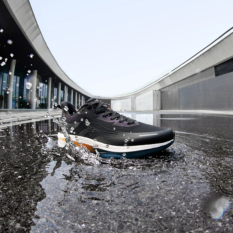 361 Degrees Rainblock 8.0 Men Running Shoe Water Repellent Rebound Airy Grippy Shock-Absorbing Jogging Male Sneaker 672532226