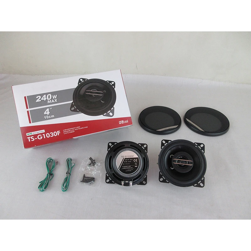 

TS-G1030F Car Audio Speaker Coaxial 4 Inch(1pair Speakers)