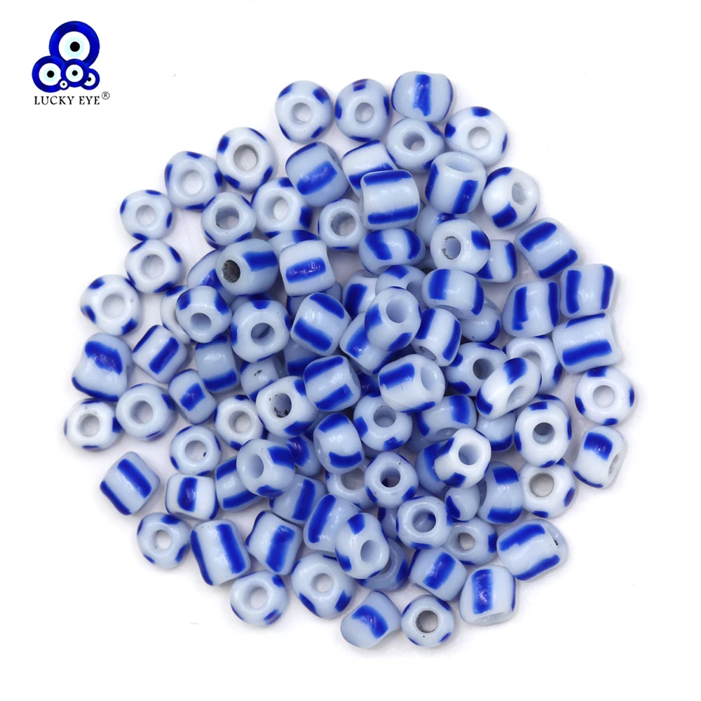 Lucky Eye 6mm Glass Miyuki Seed Beads DIY Bracelet Necklace Spacer Beads for Handmade Jewelry Making Accessories