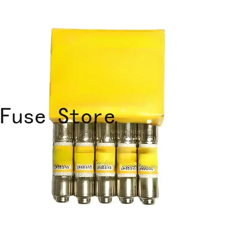 10PCS LP-CC-2-1/2 Imported Ceramic Fuse  10*38MM 2.5A 600V