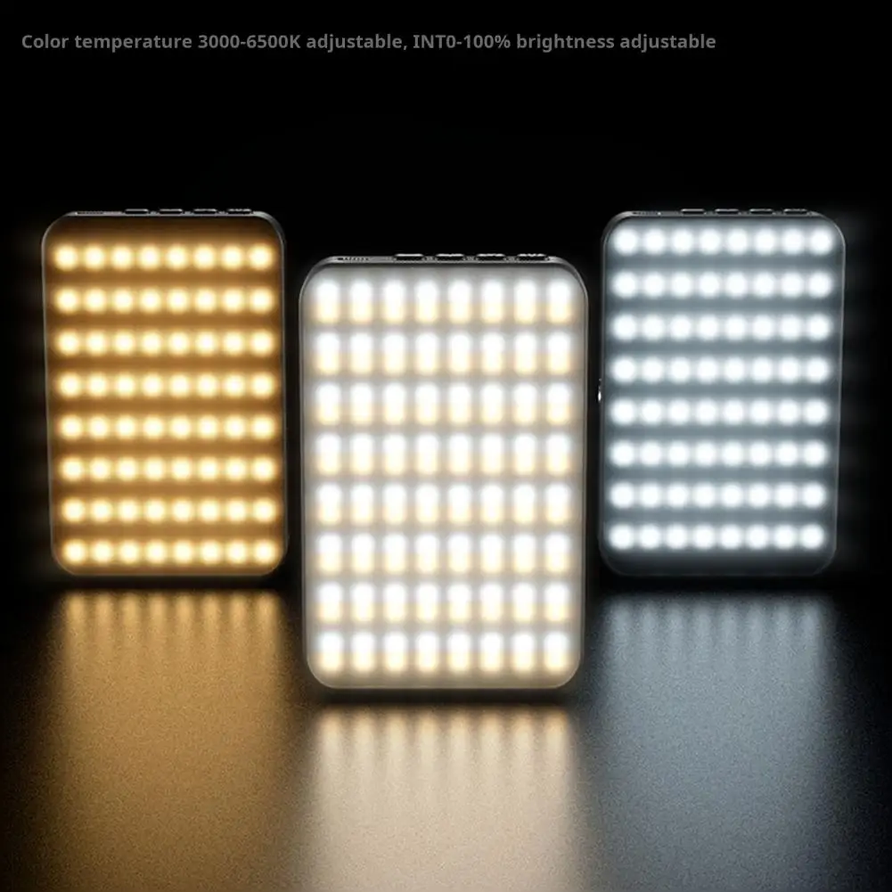 Professional Selfie Light Adjustable Brightness Selfie Light Portable Rechargeable Led Fill Light with Phone Clip Shoe for Super image 3